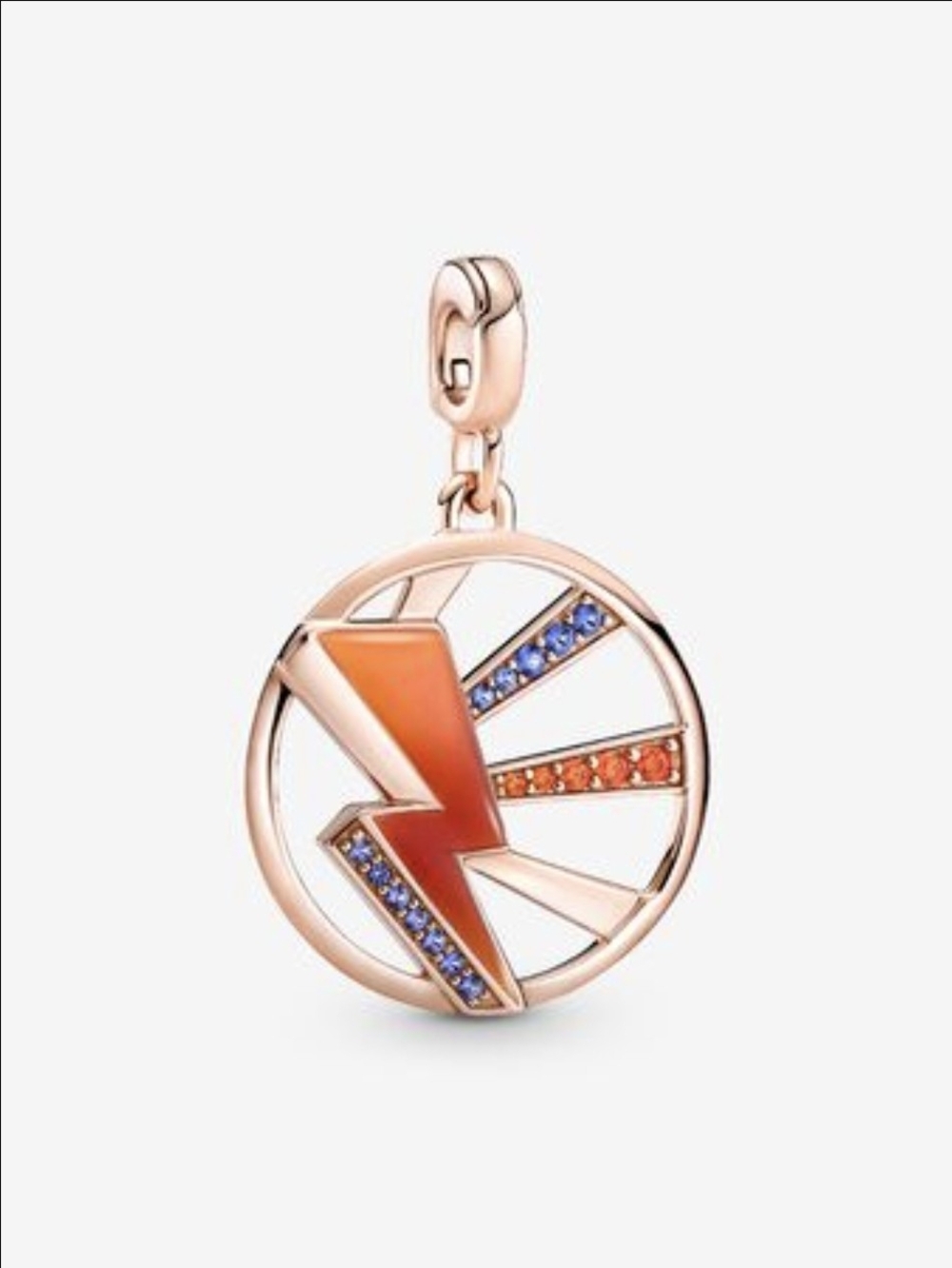 Pandora ME Light Me Up Medallion Charm 789693C0114k rose gold plating